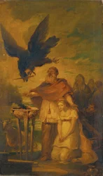 Helena Brought Before the Altar to be Sacrificed